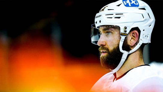 Zucker 'feeling better,' back on the ice after disappointing injury taken in Cranberry, Pa. (Penguins)